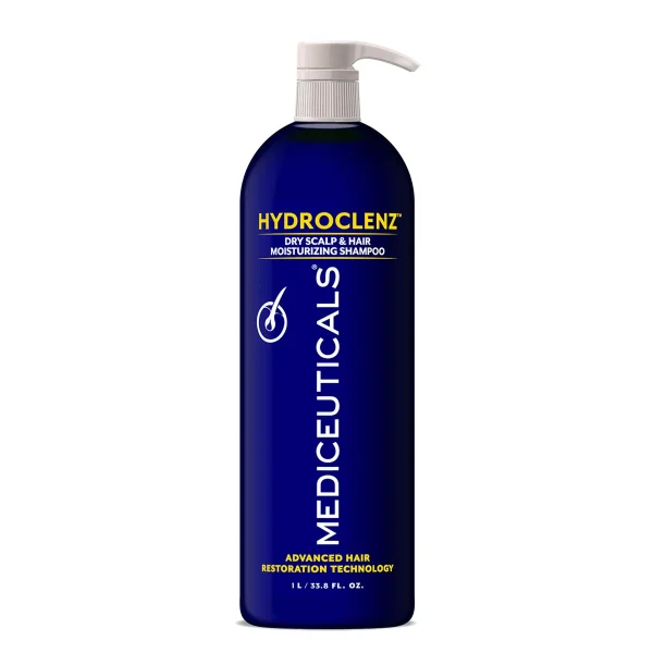 Зволожуючий шампунь Mediceuticals Hydroclenz™ проти випадіння волосся у чоловіків (для сухої шкіри/волосся), 1000 мл