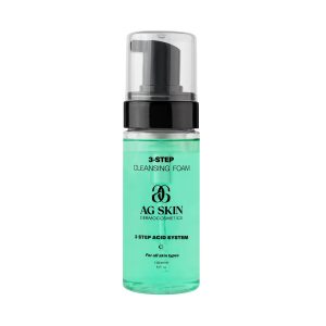 3-step cleansing foam