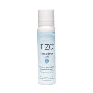 TiZO SheerFoam Body & Face Tinted SPF 30, 100 g