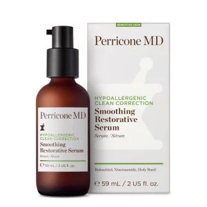 Hyppoallergenic clean correction smoothing restorative serum