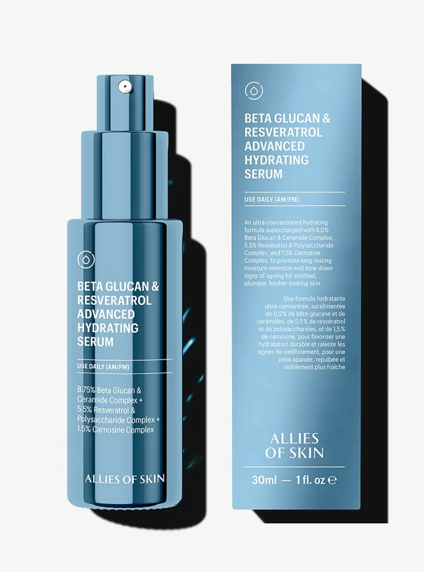 Allies of Skin Beta Glucan & Resveratrol Advanced Hydrating Serum - Зображення 2